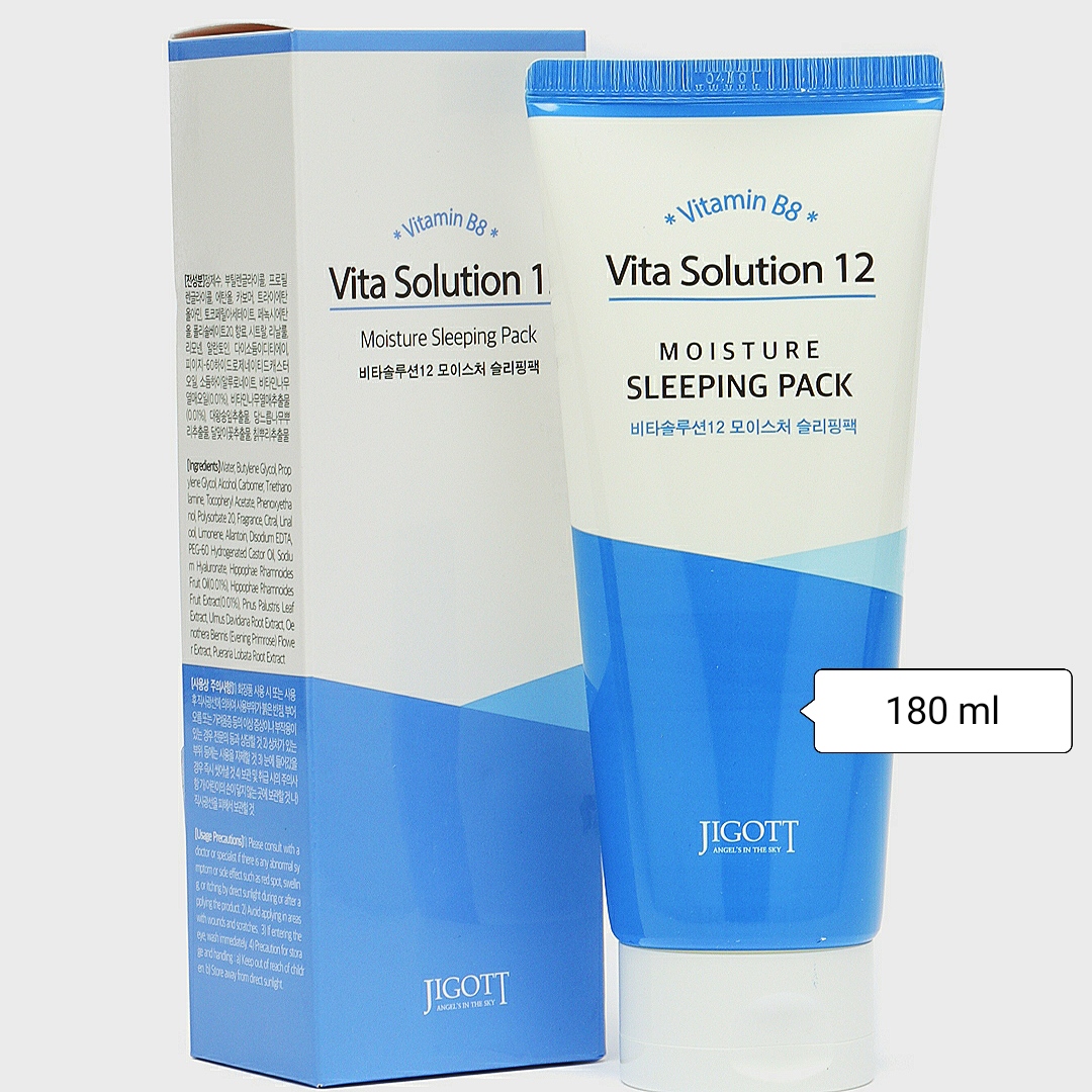 Ночная маска для лица Jigott Vita Solution 12 Moisture Sleeping Pack ...