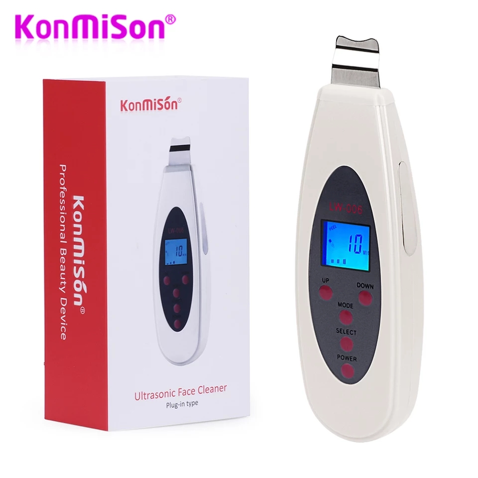 Ультразвуковой прибор для чистки лица Konmison Ultrasonic face cleaner - « Салон красоты на дому.» | отзывы