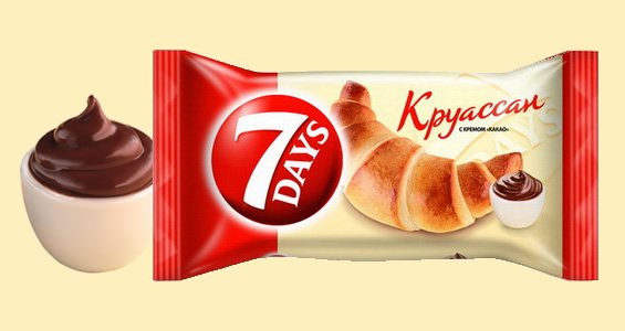 Сколько калорий в круассане 7 days