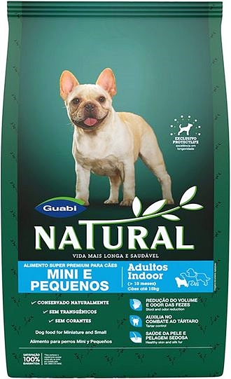 Корм для взрослых собак мелких пород Guabi Natural Mini E Pequenos фото