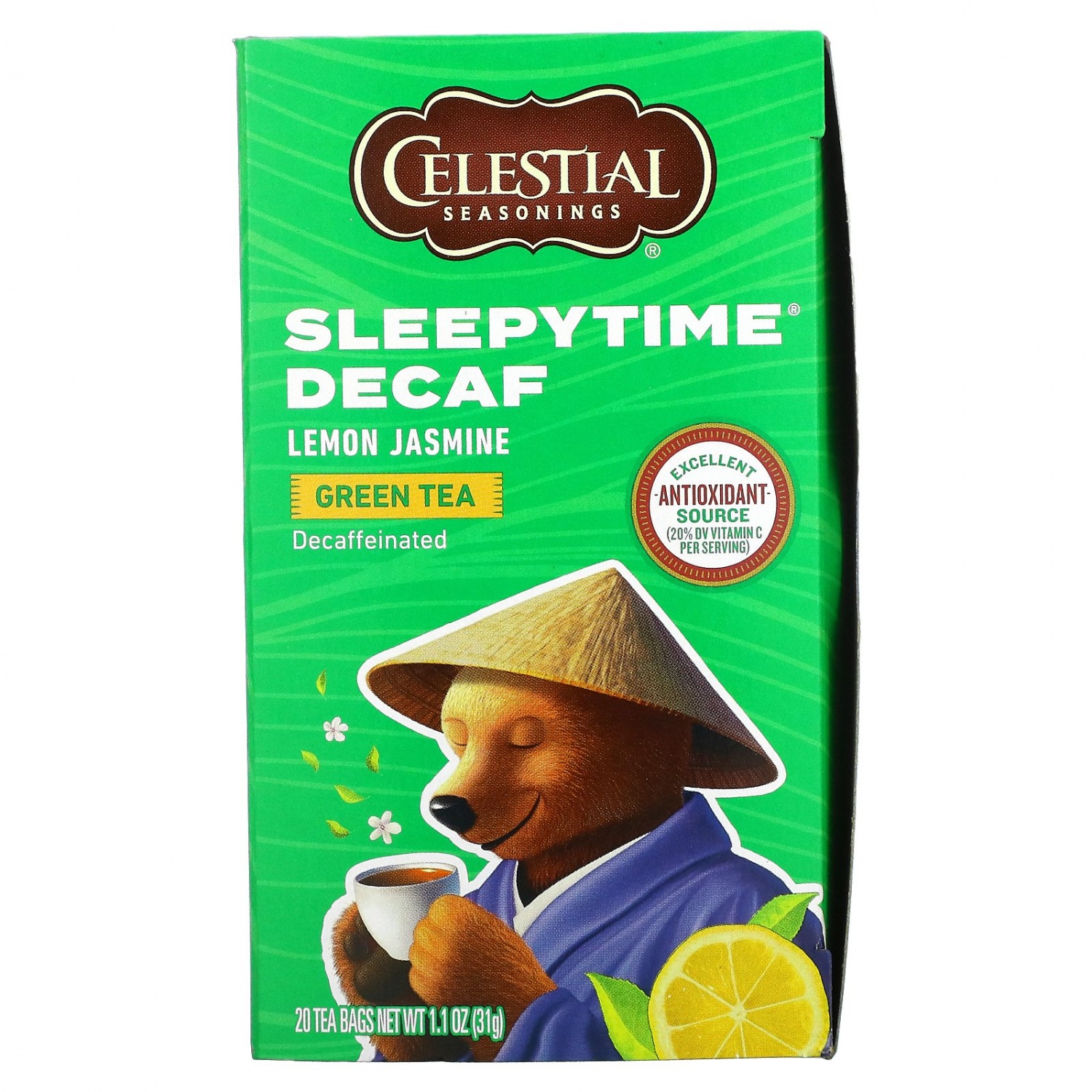  Celestial Seasonings Decaf Green Tea 