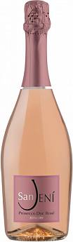Вино игристое розовое San Jeni Prosecco DOC Rose Extra Dry фото