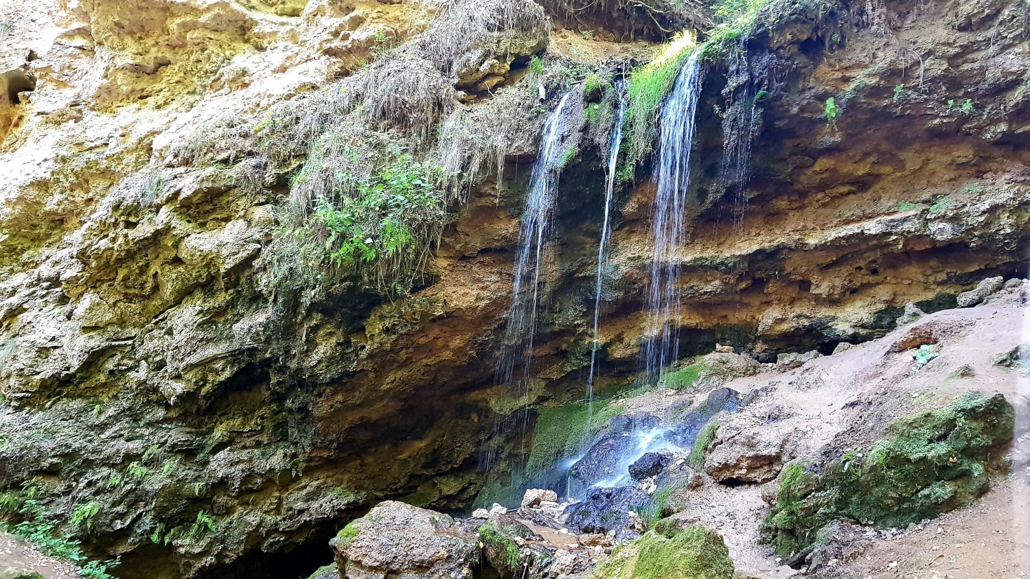 Водопад серебряный Каскад Моргаушский район