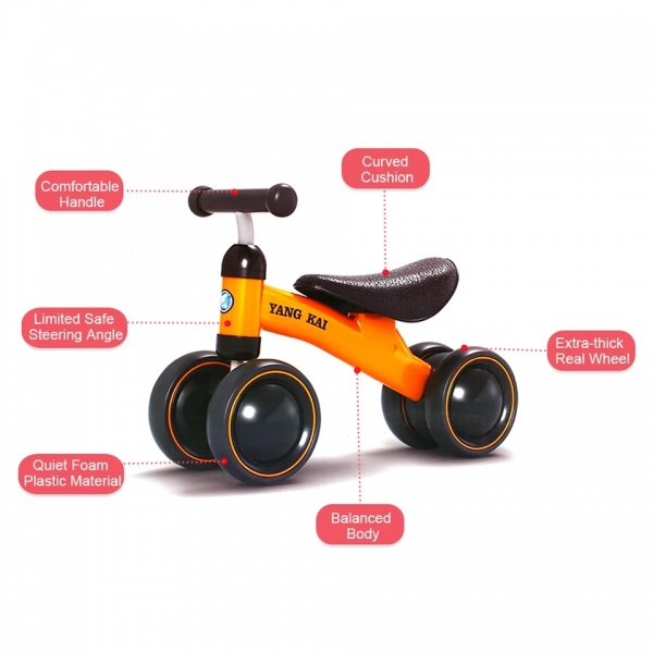 Беговел Ametoys Yang Kai Baby Balance Bike - «Беговел для самых ...