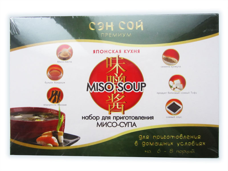 Набор для приготовления мисо супа Sen Soy / Сэн Сой MISO SOUP фото