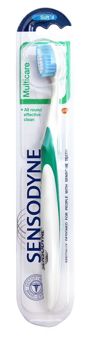 Зубная щетка Sensodyne Multicare, для чувствительных зубов, мягкая фото