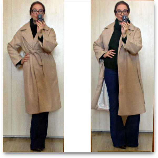 Пальто AliExpress Women Korean Winter Long Overcoat Outwear Coat Loose Plus Size Cardigans Full Sleeve Manteau Femme Hiver Elegant фото