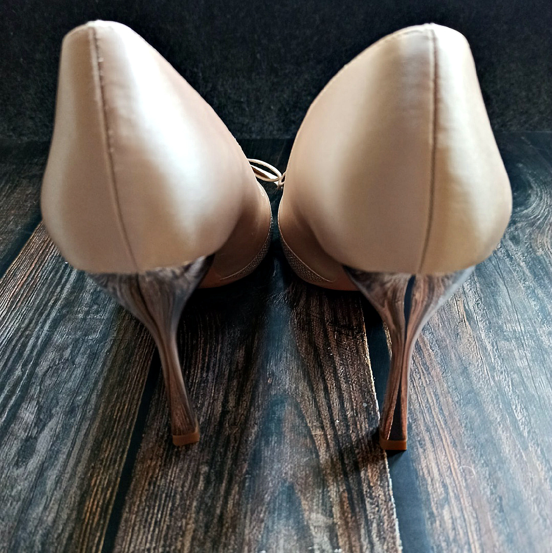Туфли лодочки Joom No.55 European and American Pointed Thin High Heels Thin Heels Versatile Color Matching Women's Single Shoes фото