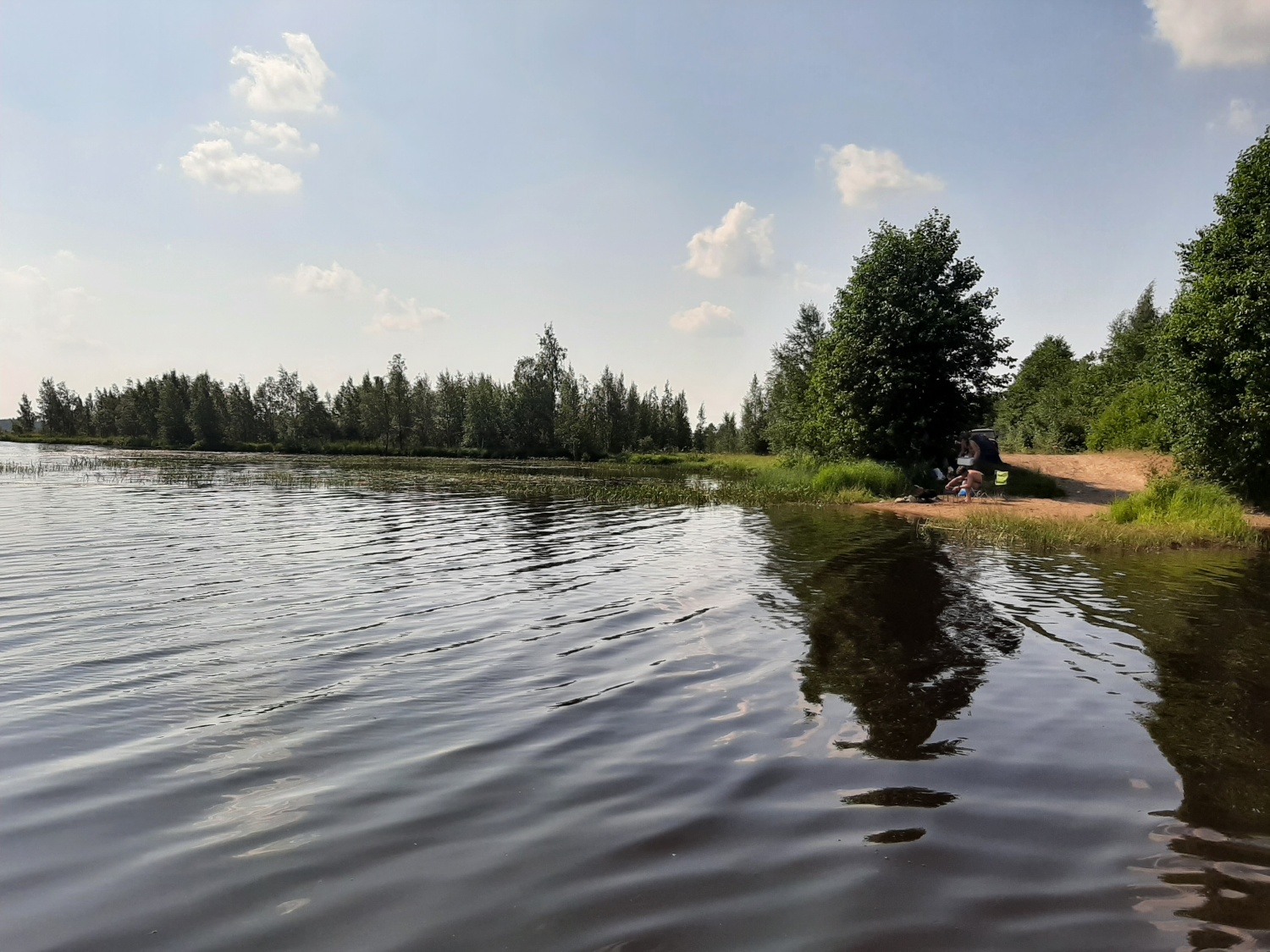 Озеро Волоярви Ленинградская область