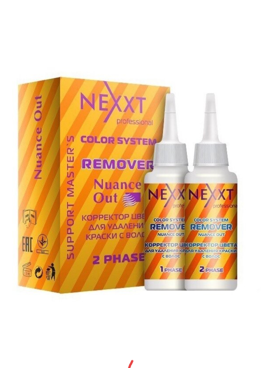 Смывка NYX Professional Makeup NEXPROF Color System Корректор цвета для  удаления краски с волос Remover Nuance Out, 250 мл | отзывы