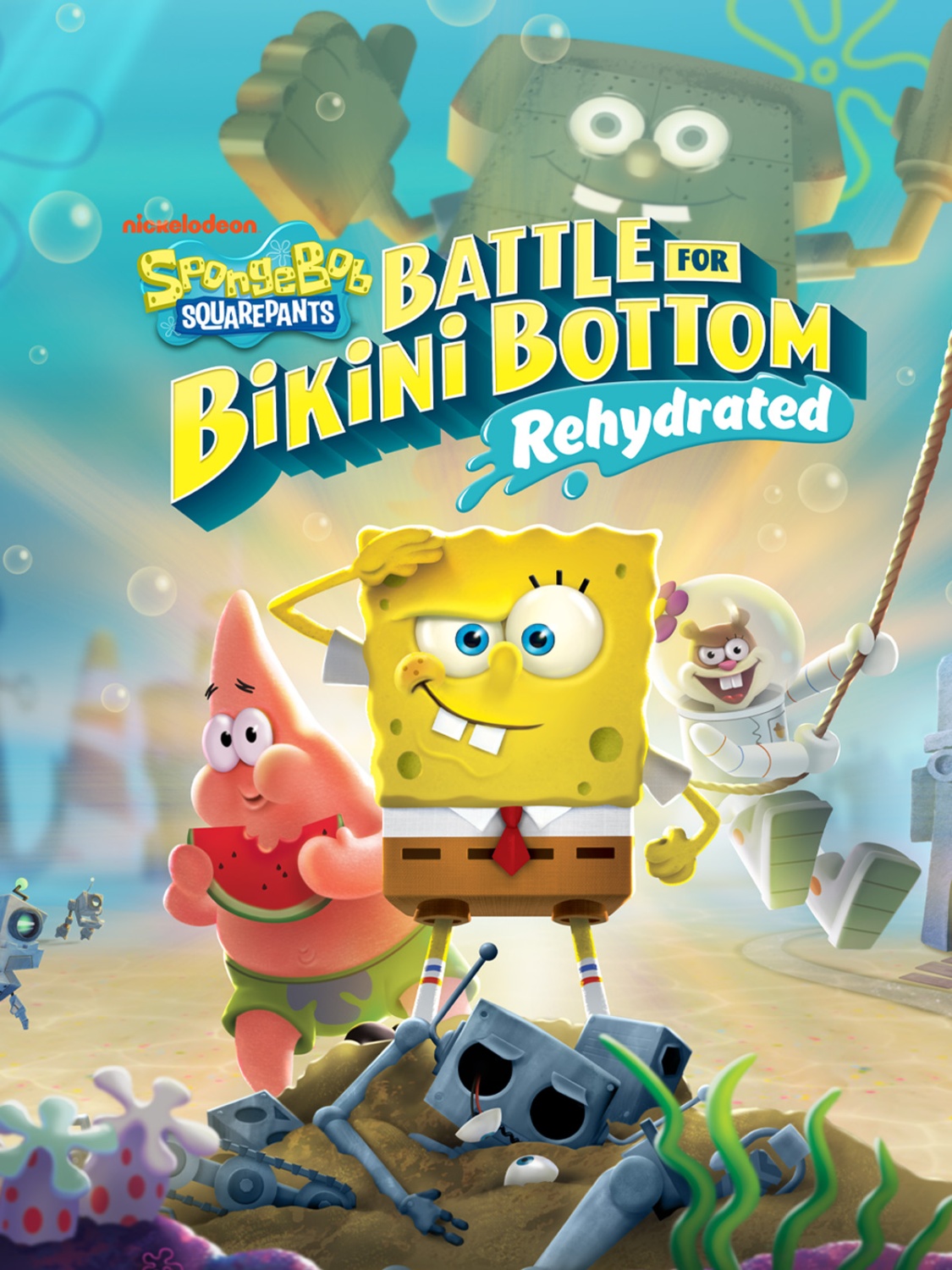 SpongeBob SquarePants Battle for Bikini Bottom - Rehydrated - «И детская и  не очень игра с любимыми персонажами и яркой графикой.» | отзывы