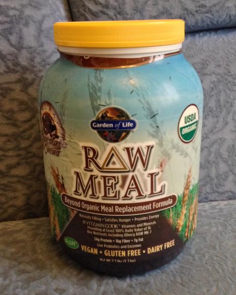 Органический заменитель пищи Garden of Life Raw Meal Chocolate Cacao ...