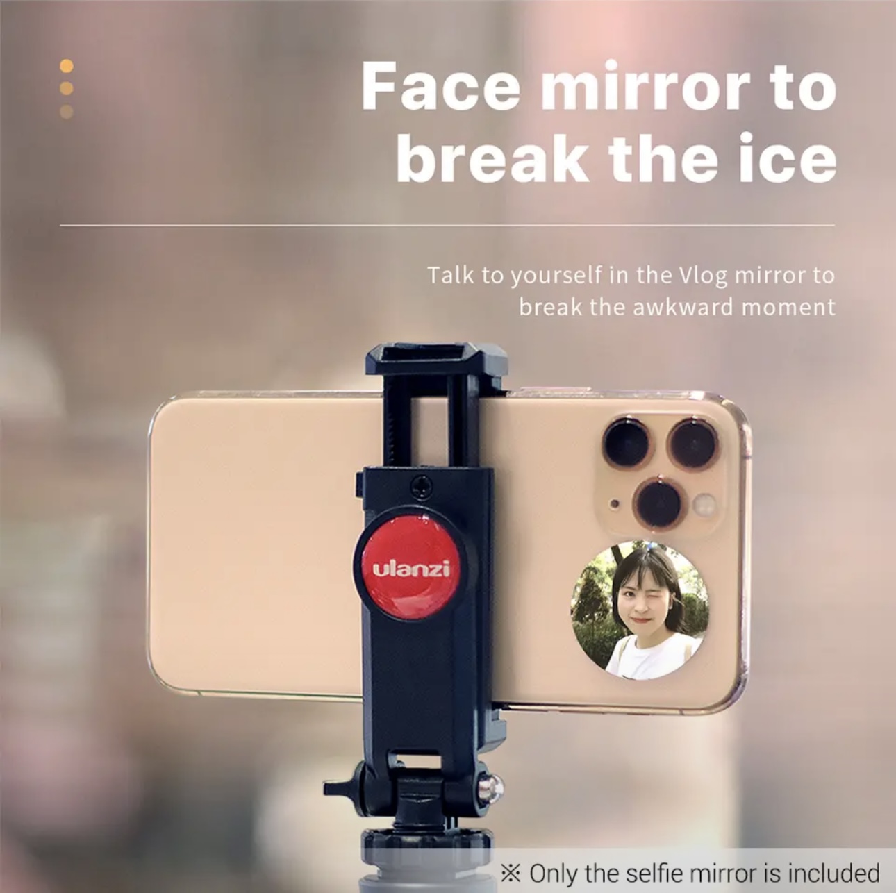 Универсальное зеркало Aliexpress SELFIE MIRROR для селфи на смартфоне,  совместимое с iPhone, Samsung - «Идея💡 подарка на 8 МАРТА🌷! Научу делать  идеальные селфи и фото на основную камеру с помощью SELFIE MIRROR