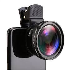 Aliexpress 2 Functions Mobile Phone Lens 0.45X Wide Angle Len & 12.5X Macro HD Camera Lens Universal for iPhone Android Phone фото