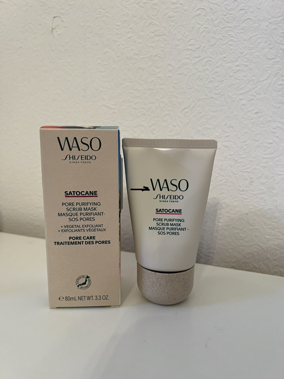 Маска-скраб для лица Shiseido для глубокого очищения пор Waso Satocane -  «Очищение для идеальной кожи, если у вас не такая - не покупайте!» | отзывы