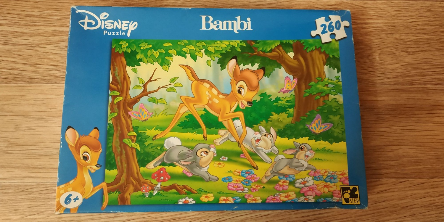 Пазлы Step Puzzle Bambi - «Яркая, красивая картинка, но сложная для сборки  для ребенка.» | отзывы