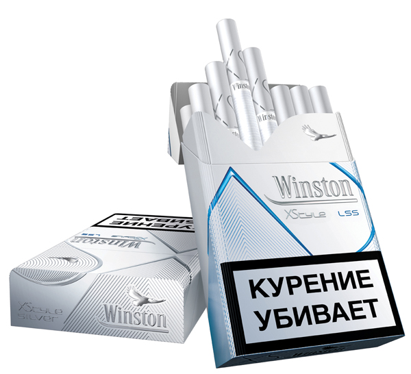 Сигареты WINSTON XS COMPACT 100s BLUE WINSTON