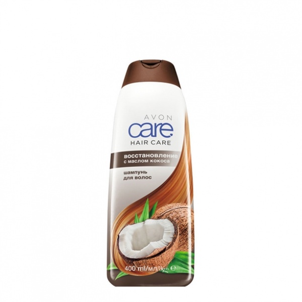 Шампунь Avon Care Восстановление с маслом кокоса фото