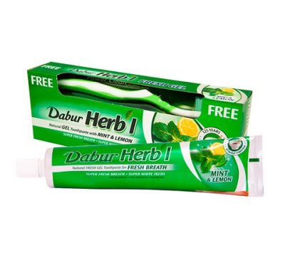 Зубная паста Dabur Herb&#39;l Mint &amp; Lemon | Отзывы покупателей
