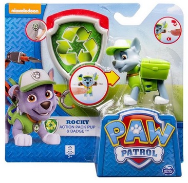 paw patrol rocky action pack