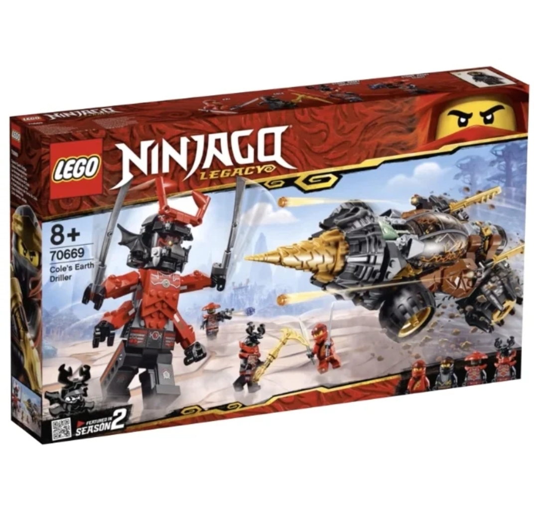 Lego Конструктор Ninjago Земляной бур Коула 70669 - «Вот это битва у нас  завязалась?Вечное противостояние добра против зла» | отзывы