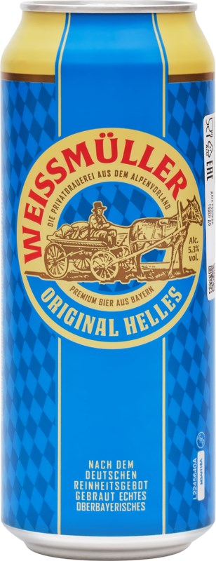Пиво Weissmuller Original Helles | отзывы