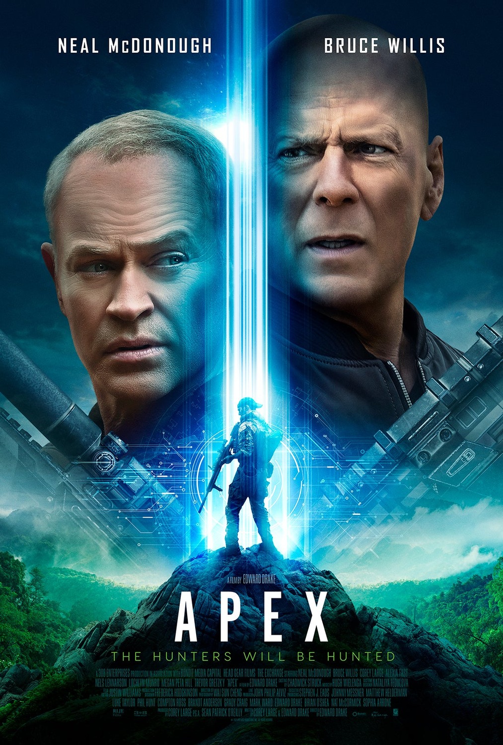 Преступный квест | Apex (2021, фильм) - «Игра на выживание на необитаемом  острове🌴6 охотников и 1 жертва🔨🏹Новый фильм с Брюсом Уиллисом  