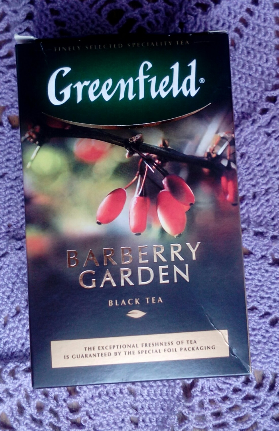 Чай Гринфилд (Greenfield) Barberry Garden (Барбарис) | отзывы