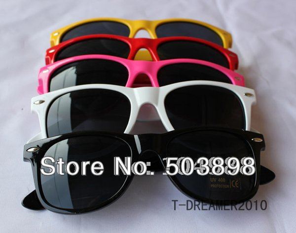 Солнцезащитные очки Aliexpress Colorful Fashion Wayfarer Vintage Retro Style Sunglasses фото