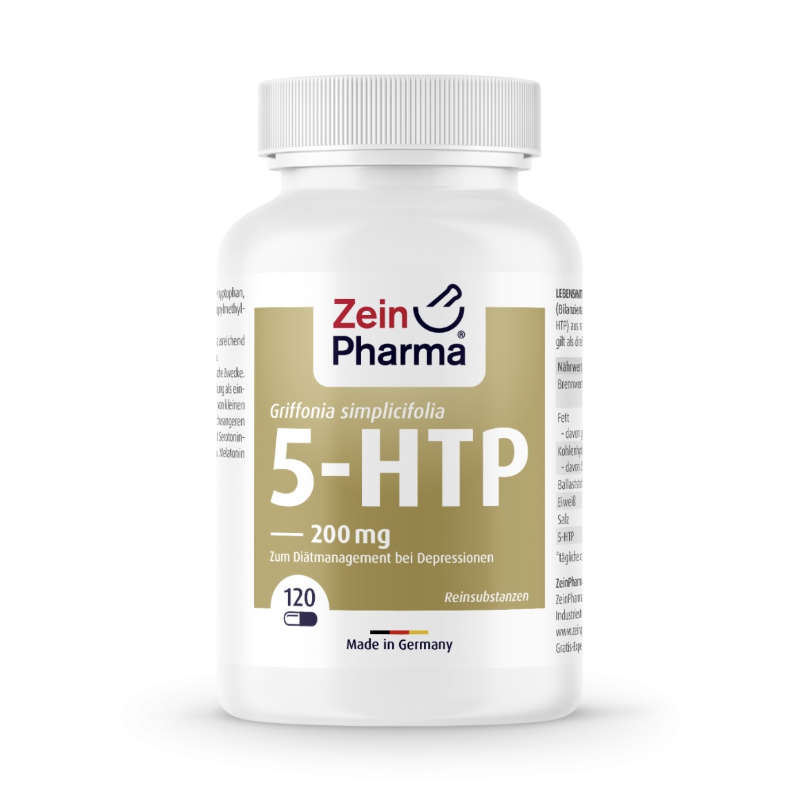 БАД Zein Pharma Griffonia 5-HTP Capsules - «Без тестов на животных,  улучшает сон и минимизирует депрессию?» | отзывы