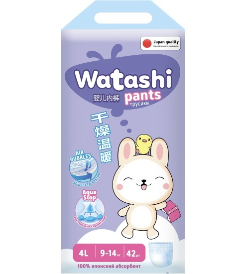 Подгузники-трусики Watashi Pants фото