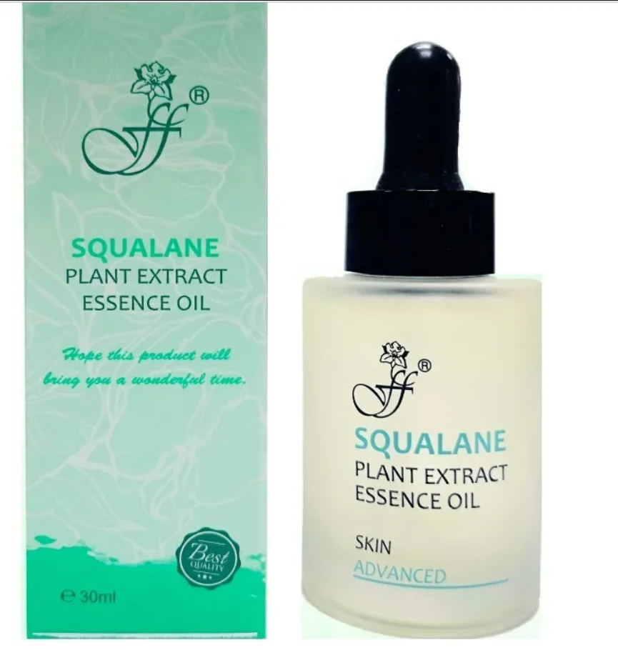 Масло флер. Сквалан FFLEUR. Squalane Plant extract Essence Oil. Масло сквалана для лица. Squalane масло для лица.