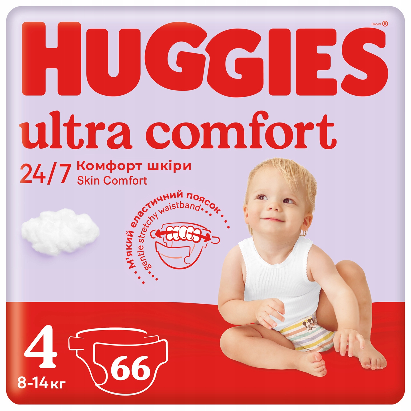 Подгузники Huggies Ultra Comfort универсальные  фото