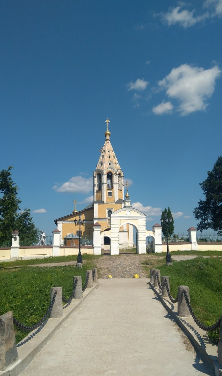 Путин в Городне Тверская область