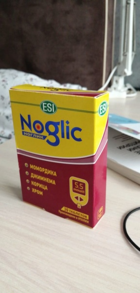 Лекарственный препарат  Ноглик (Noglic) от E.S.I. фото