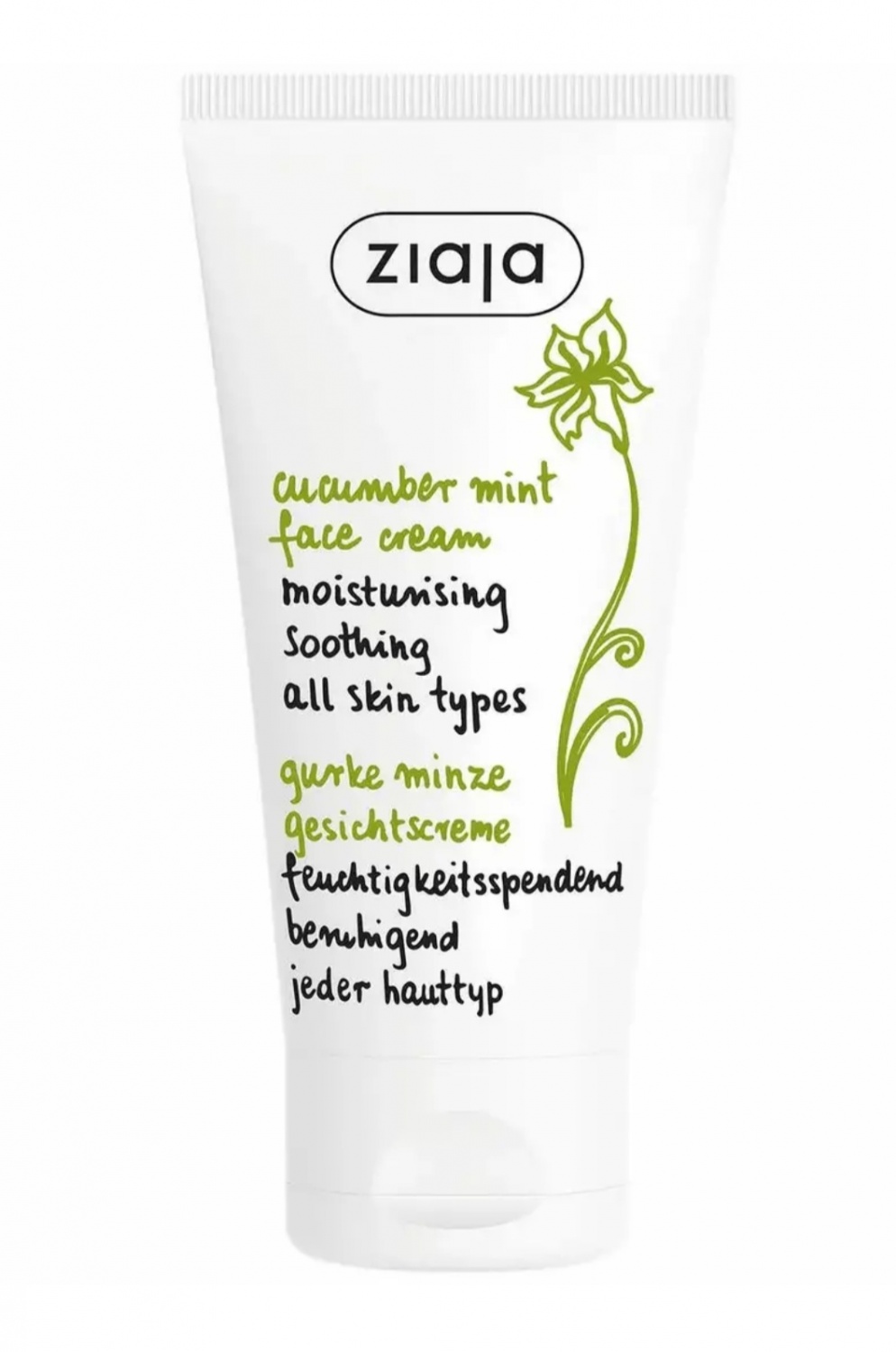 Крем для лица ZIAJA Cucumber mint face cream moisturising | отзывы
