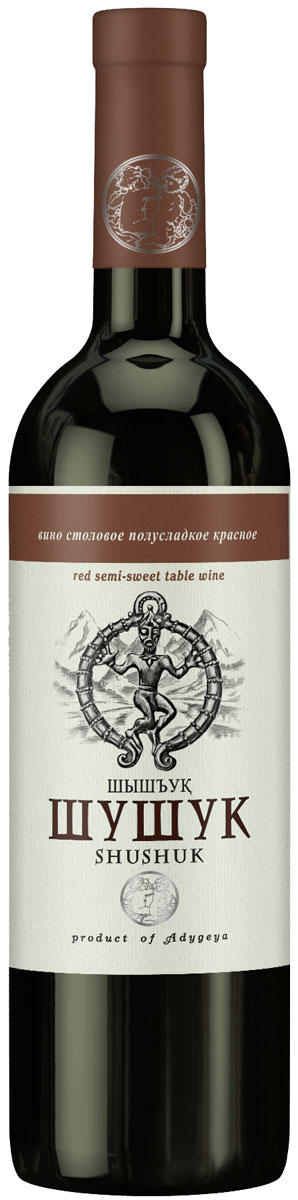Вино столовое красное полусладкое Вагрус Шушук фото