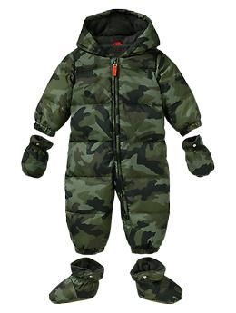 gap infant snowsuit