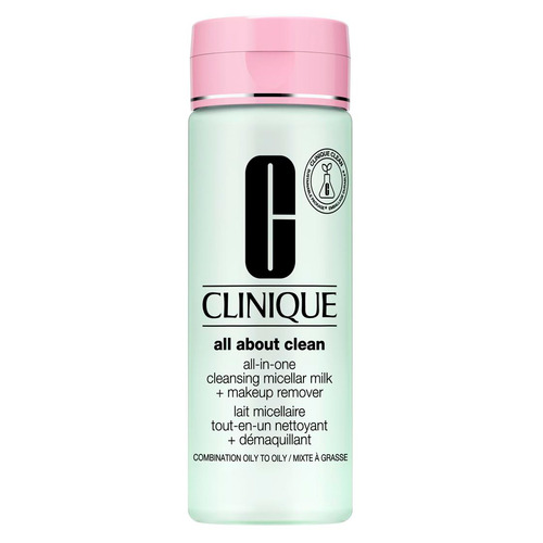 Мицеллярное молочко для снятия стойкого макияжа CLINIQUE All-in-One Cleansing Micellar Milk + Makeup Remover для жирной кожи фото