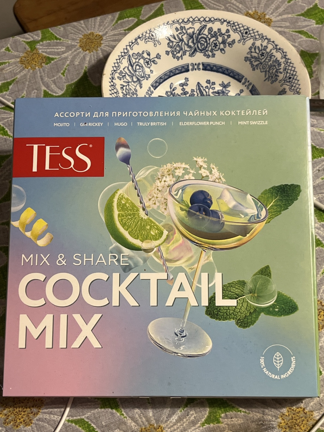 Холодный чай Tess Coctail mix | отзывы