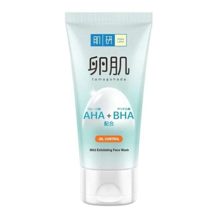 Пенка для умывания Hada Labo AHA+BHA Mild Exfoliating Face Wash (Oil ...