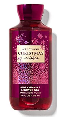 a thousand christmas wishes shower gel