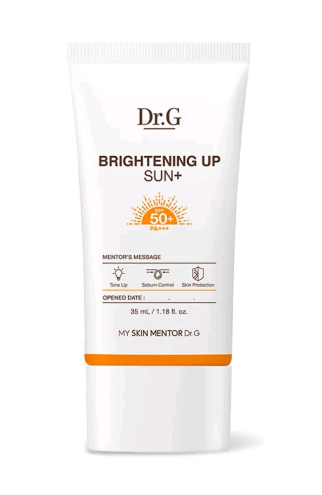 Солнцезащитный крем для лица Dr.G brightening up sun plus SPF50 фото