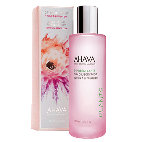 ahava dry oil body mist