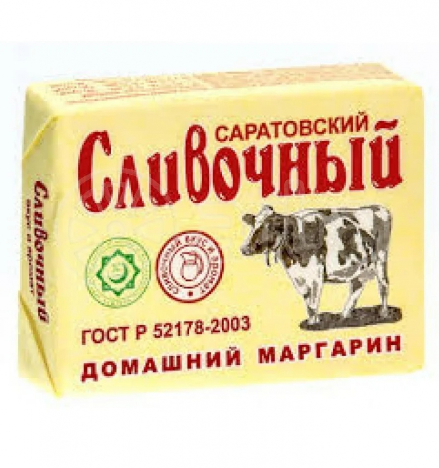 Маргарин ТМ «Саратовский» Саратовский со сливочным вкусом и ароматом 60% фото