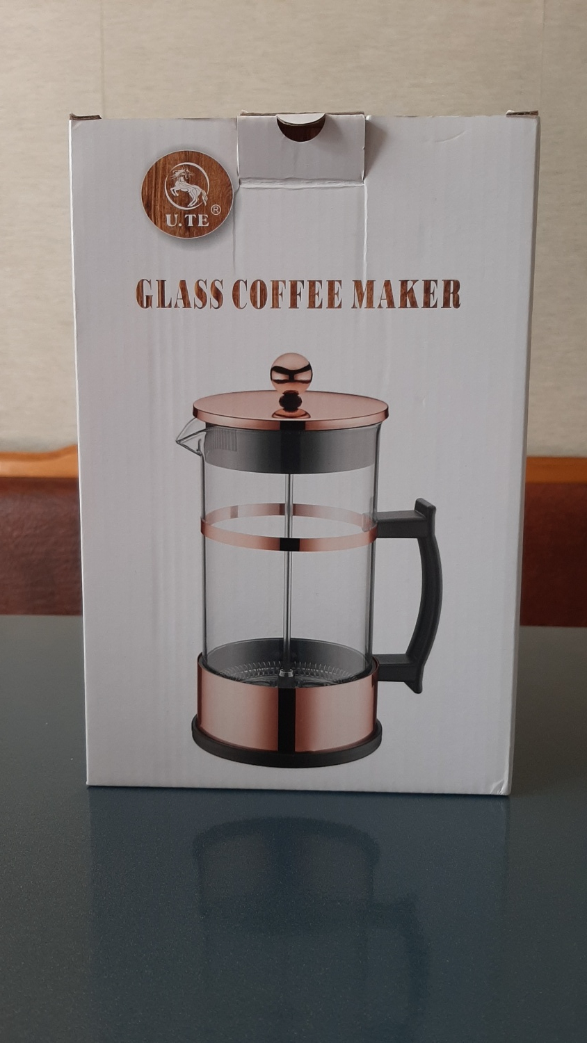 Френч-пресс U. TE Glass coffee maker 800 мл | отзывы