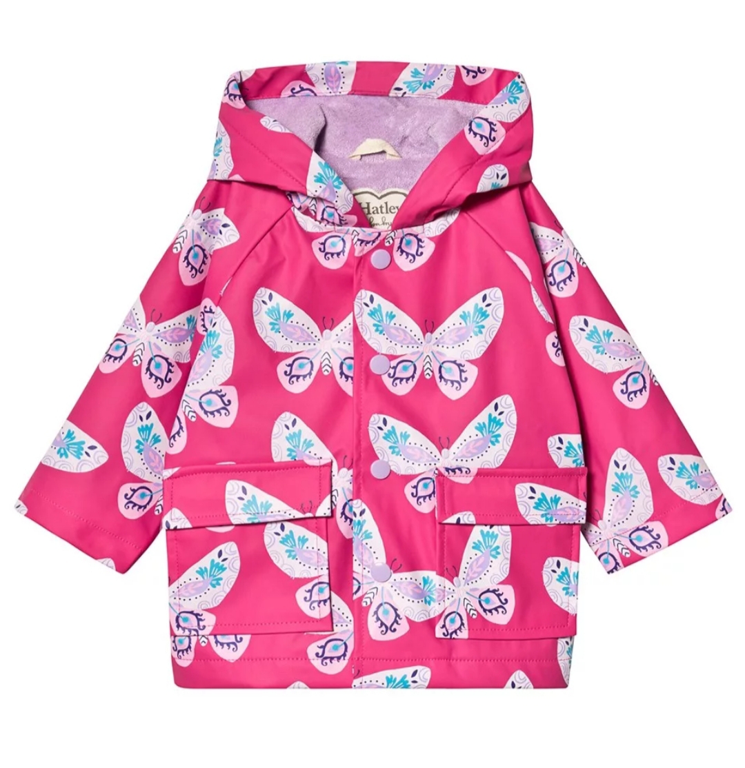 Hatley deals butterfly raincoat