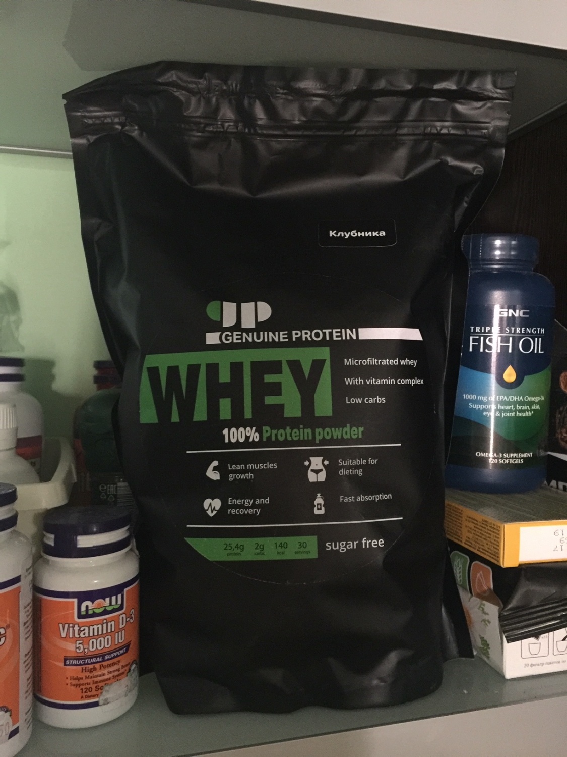 Протеиновый коктейль Genuine Protein Whey | отзывы