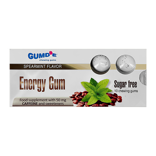 Жевательная резинка GUMDE Energy gum со вкусом мяты - «Единственная ...