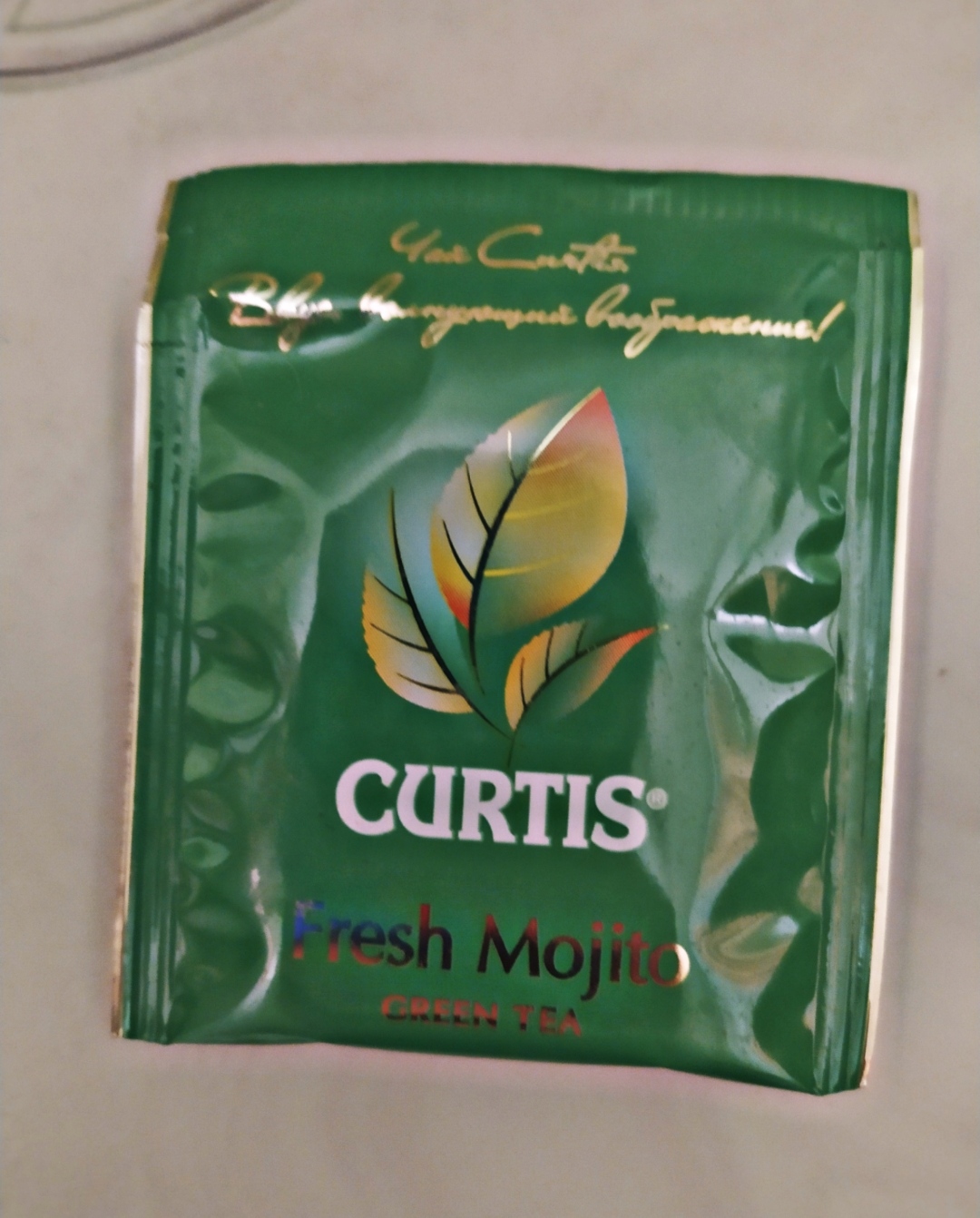 Чай зелёный в пакетиках Curtis Fresh Mojito | отзывы